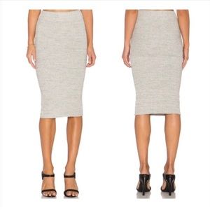 James Perse midi skirt